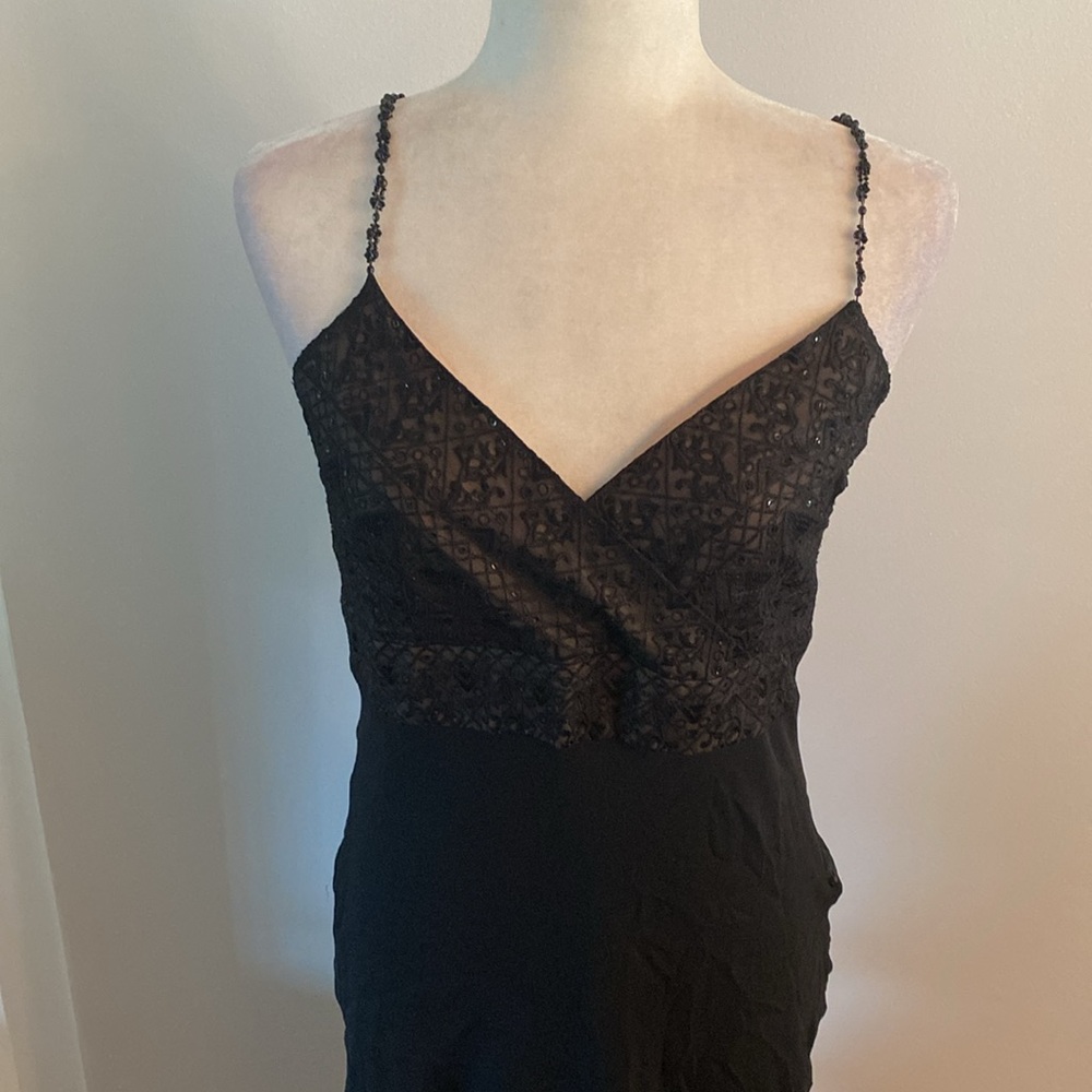 Nicole  Miller size  8 100% silk slip dress - Picture 2 of 14